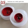 Kinmy Hole Saw Dust Cover Downlight Spotlight Hole Saw Dust