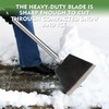84" Garden Shovel Cleaning Floor Scraper, Weed Removal Tool, Long