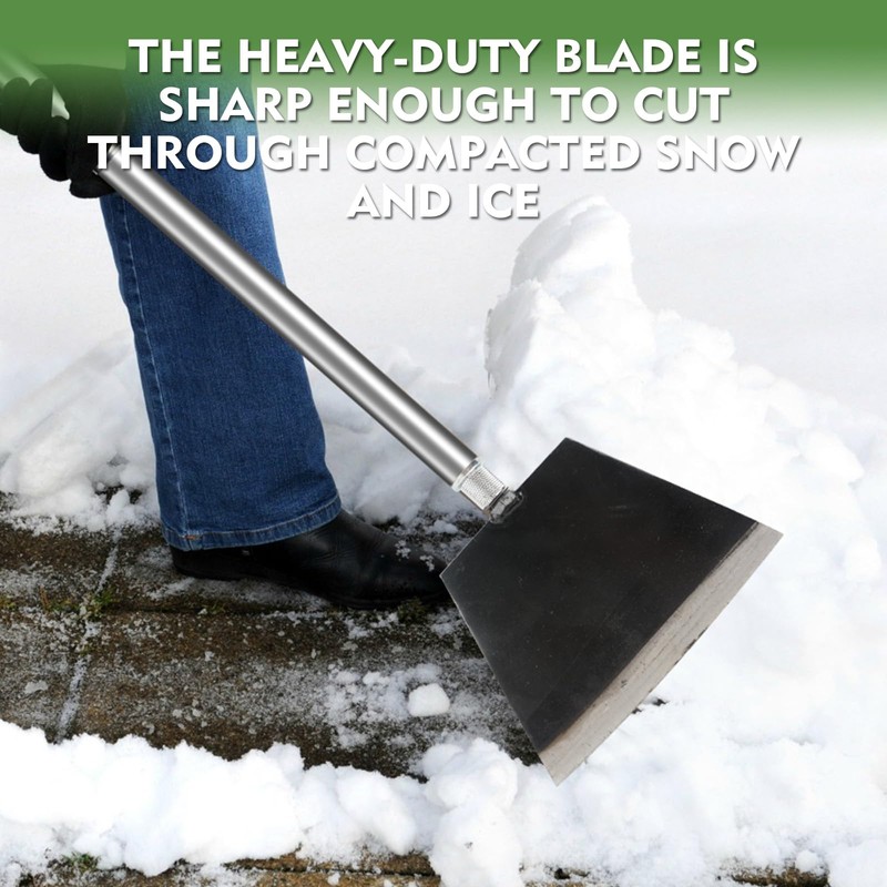 84" Garden Shovel Cleaning Floor Scraper, Weed Removal Tool, Long