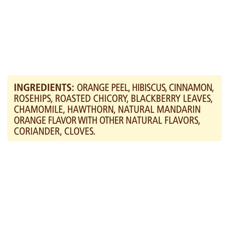 Celestial Seasonings Herbal Tea, Mandarin Orange Spice, 20 Count (Pack