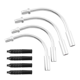 Bicycle V Brake Parts Bicycle Brake Parts Inner Lead Unit V Brake Guide Pipe V Brake Cable Duct Bicycle Cycling Set with Plastic Protective Sleeve Bicycle Parts Mountain Bike Protective Sleeve Cover