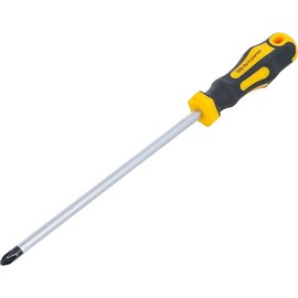 Kraftmann 7946-PH3 Phillips Ph Screwdriver, Silver/Yellow/Black, 3 x 200 mm