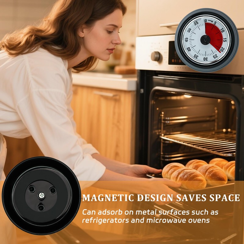 Kitchen Timer for Cooking,Chef Cooking Timer Clock with Loud Alarm,