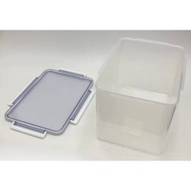 Homey Original Plastics Ware 150228 Seal Boy Locking Storage Container, Deep Type