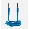 LockMingle Blue 1 Metre AUX Cable – Durable Braided 3.5mm