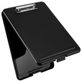 Läufer 55800 Clipboard with Storage Compartment, Black