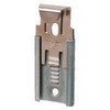CRL Nickel Plated Adjustable Mirror Clip set for 1/4 in