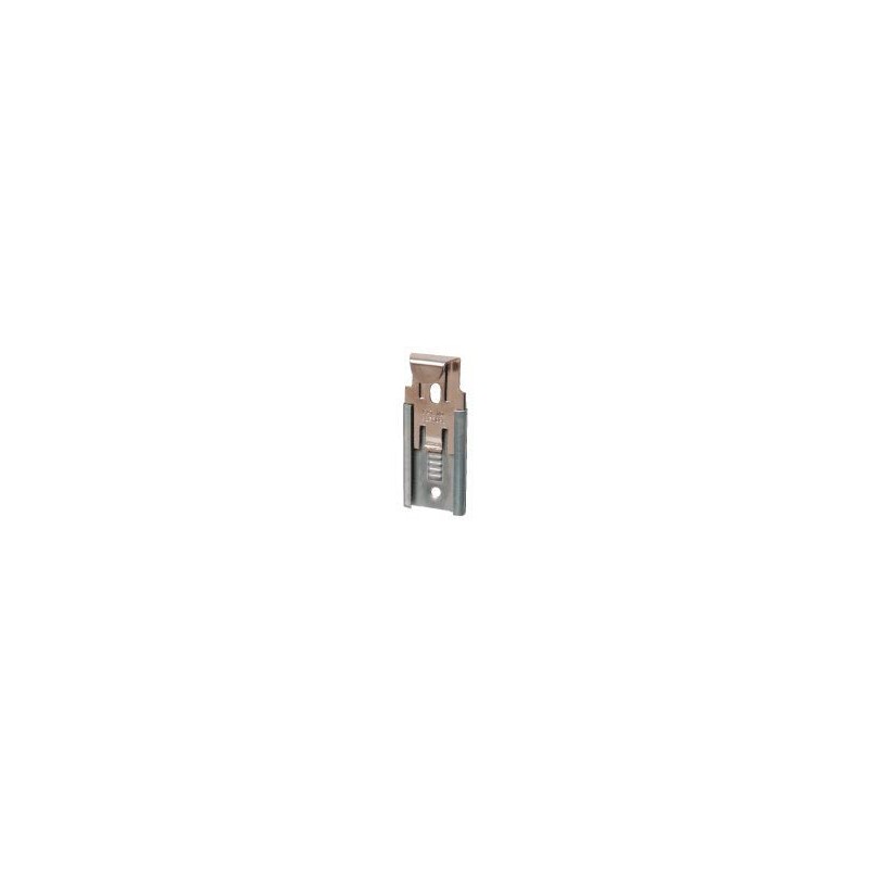 CRL Nickel Plated Adjustable Mirror Clip set for 1/4 in