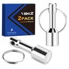 VSKIZ Keychain Magnet for Testing Brass, Pocket Magnet Key Chain