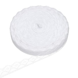 30 Yards White lace lace Ribbon, Gift Wrapping, Dress Decoration, Wedding Decoration, Sewing Crafts (Style1)