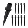 RTNLIT Metal Solar Light Stakes Replacement, Outdoor Ground Spikes for