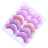 LALAFINA False Eyelashes Cluster Kit 10pcs Realistic Manga Lashes Makeup