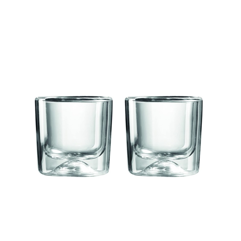 Fratelli Guzzini Gocce, 2 Small double wall thermo glasses, Insulating