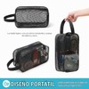 Bolsa de malla portátil para artículos de aseo personal, para