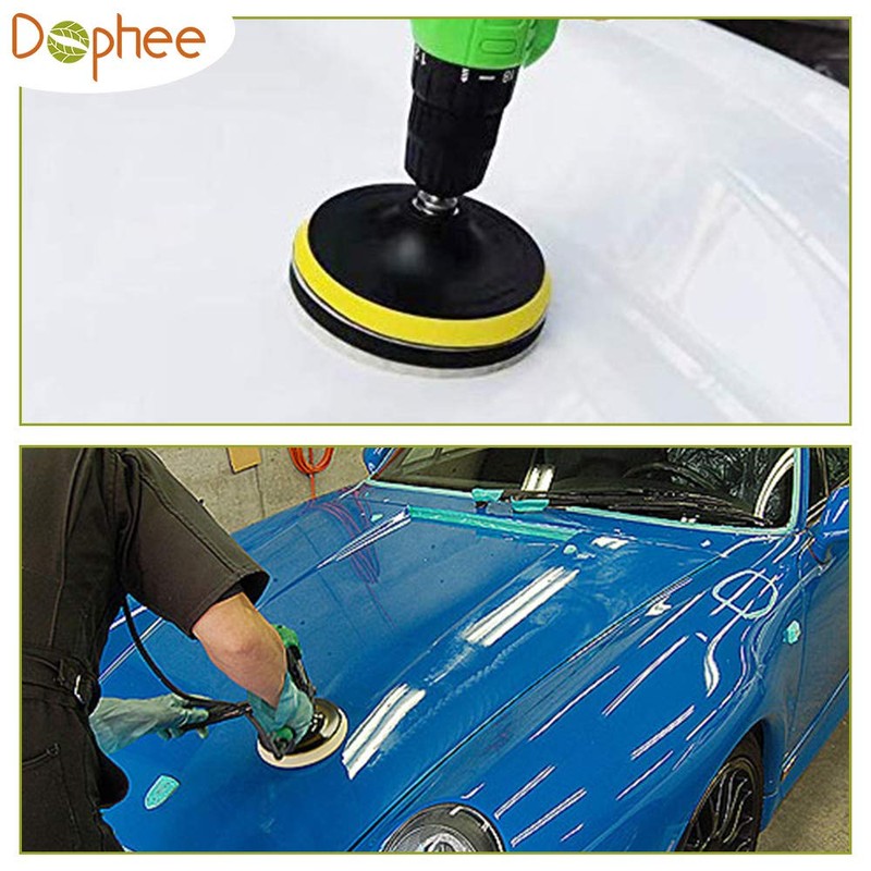 車磨き用 人造ウールバフ 人造ウールパッド 研磨パッド 50mm 細目 2個セット ボディー磨き用バフ 洗車用 車磨き