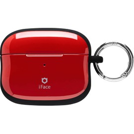 iFace First Class for AirPods Pro – Cute Shockproof Hybrid Dual Layer [Hard Cover + Bumper] Keychain Protective Case [Drop Tested] – Deep Red