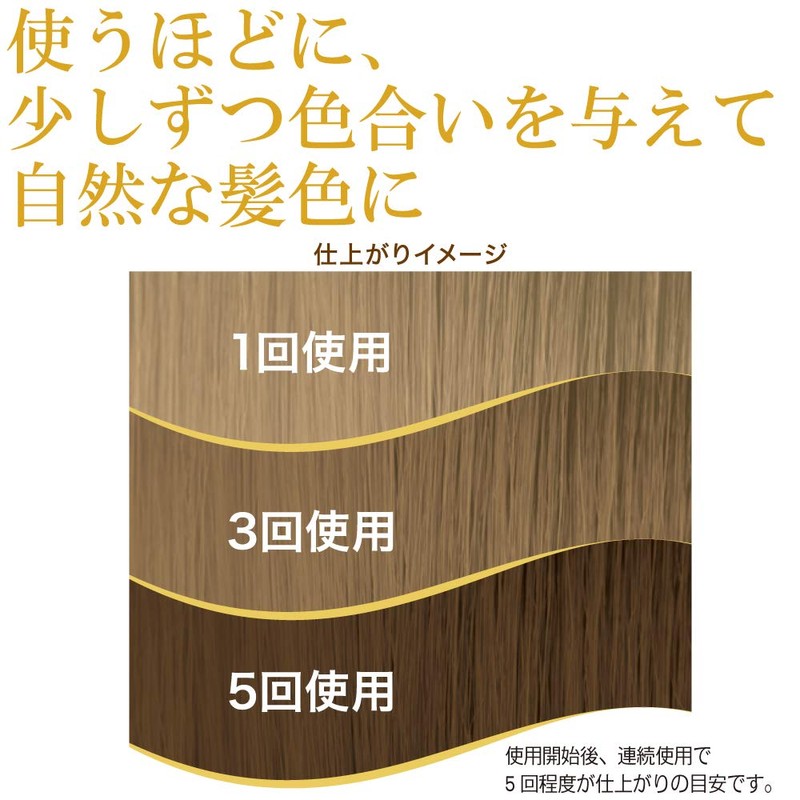 Oshima Tsubaki Hair Color Treatment, Dark Brown, Unisex, Paraben, Diamine