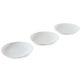 Hasamiyaki CtoC Japan Serving Plate, L K Shape, Set of 3, W 7.1 x D 5.7 x H 1.0 inches (18 x 14.5 x 2.5 cm)