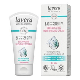 Lavera Basis Sensitiv Regenerating Moisturising Cream, 50ml