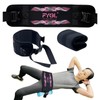FYGL Hip-Thrust-Belt, Foldable Design, Slip-Resistant Padding, Supports 300 lbs, Ideal