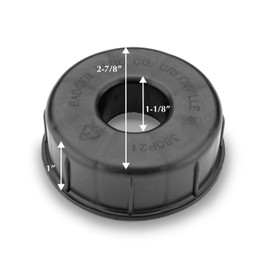 3" to 1" Core Adapter (1 Pair) for Label, Sticker, & Kraft Paper Rolls. Allows Label Rolls with 3" Cores to be Mounted on Dispensers - Compatible with 1" Axles