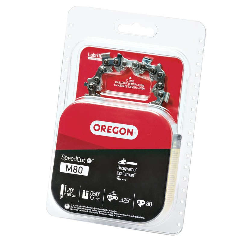 Oregon M80 SpeedCut 20-Inch Chainsaw Chain, Fits Husqvarna, Craftsman