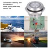 5Pcs Momentary Push Button Switch Metal Auto Reset Ultra Thin