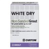 Custom Building Product WDG5 5 lb Non-Sanded White Tile Grout