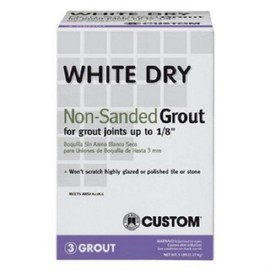 Custom Building Product WDG5 5 lb Non-Sanded White Tile Grout