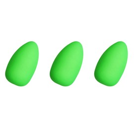 Alwonder 60pcs/Pack Oval Foam Fishing Floats, Surf Fishing Rig Float Pompano Rig Bottom Rig Live Bait Rig Fish Finder Rig Strike Indicators Fly Fishing for Catfish Trout Walleye (2#, Green)