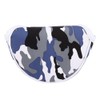 PU Leather Camouflage Semicircular Waterproof Magnetic Buckle Golf Putter Head