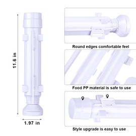 URED sushi bazooka sushi maker kit, Sushi Roller Mold Food Grade Plastic Rice Vegetable Meat homemade Diy Sushi Making Kit Machine tool kitchen Utensils sushi molds press gun