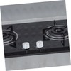 LABRIMP 5pcs Aluminium Alloy Cooker Stove Control Knobs Replacement Knobs