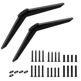 Rimous TV Stand Legs for TCL Roku TV Legs Replacement Compatible with 28in 32in 40in 43in 49in 50in 55in 65in TCL Roku TV Stand Legs Base Feet with Screws Easy Install