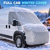 600D Oxford Motorhome Windscreen and Hood Snow Cover for Fiat