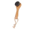 Manual Facial Cleansing Brush Men Women Beech Handle Soft Fiber