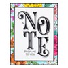Spellbinders A Note from Me to You Betterpress Plate, Metal,