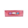 Plasticine One Colour Slab 400g - Raspberry #21, Modelling Clay