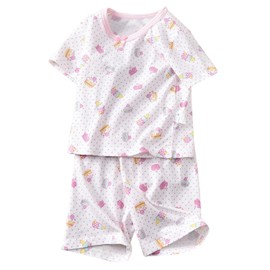 HahaNice 90-160 Children's Clothing, Girls, Pajamas, Kids, Short Sleeve, Room Wear, Top and Bottom Setup, Cotton, Summer Clothes, Sleepwear, Shorts, Half-Length, Girls, Juniors, Cool Neck, Sleepwear,