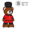 JEKCA Bear (King's Guard) 01S | Plastic Building Blocks |