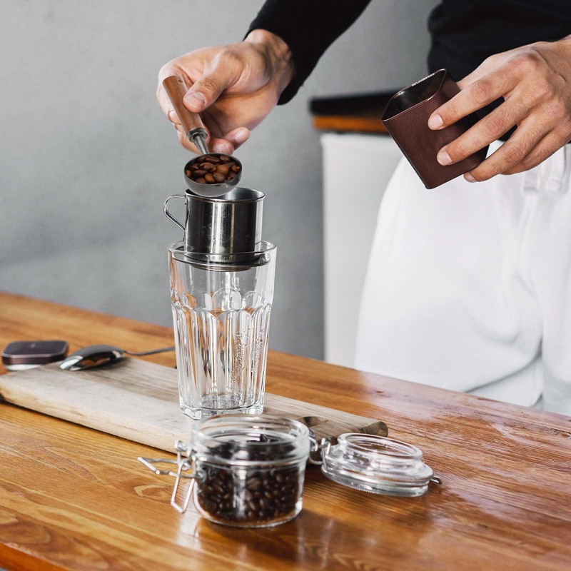 10g Coffee Measuring Scoop Spoon, Stainless Steel Coffee Bean Scoop
