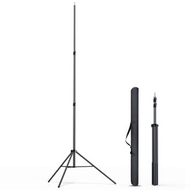 Cisian 13ft Heavy Duty Light Stand Photography Tripod,160inch/4M Light Stand Photography High Sports Tripod with 1/4” Screw for Studio LED Light,DSLR Camera,Sports Camera Professional