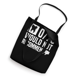 0/100 Would Not Recommend Root Canal Survivor Dentist Tote Bag