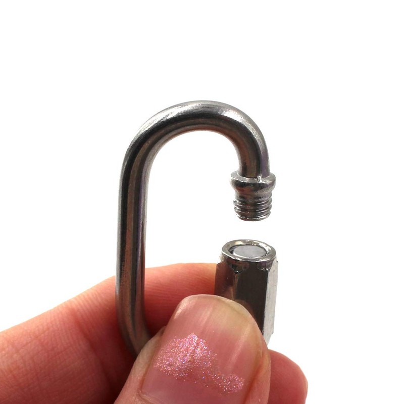 M6 Lock Quick Link Chain Connector 304 Stainless Steel Screw