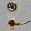 UWDESY 2PC RGB 1/2'' NPT Underwater Boat Drain Plug Light