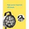 XUNDE 7W 110V-220V IP68 Machine Lighting Adjustable Aluminum Alloy LED