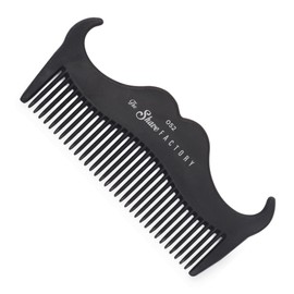 The Shave Factory Heat Resistant Black Combs - Essential for Professional Hair Care - Made of High Quality Durable Material