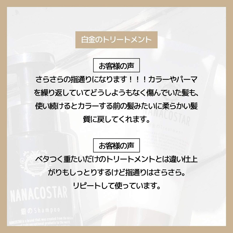 Damage Care Shampoo Treatment Set (NANACOSTAR)