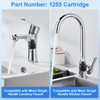 1255 Cartridge Replacement for Moen Single Handle Kitchen Lavatory Faucet,