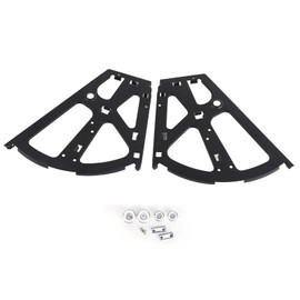 Respicefinem 2 Layers Shoes Drawer Cabinet Hinges Flip Frames Shoes Turing Rack Replacement Fittings for Kitchen Living Room Porch Black Hardware Accessories